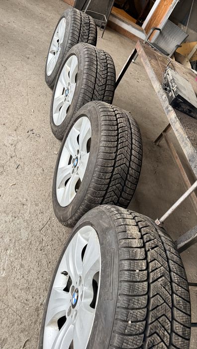 Jante + Cauciucuri BMW X5/X6 Runflat Iarna Pirelli Scorpion 255/50 R19
