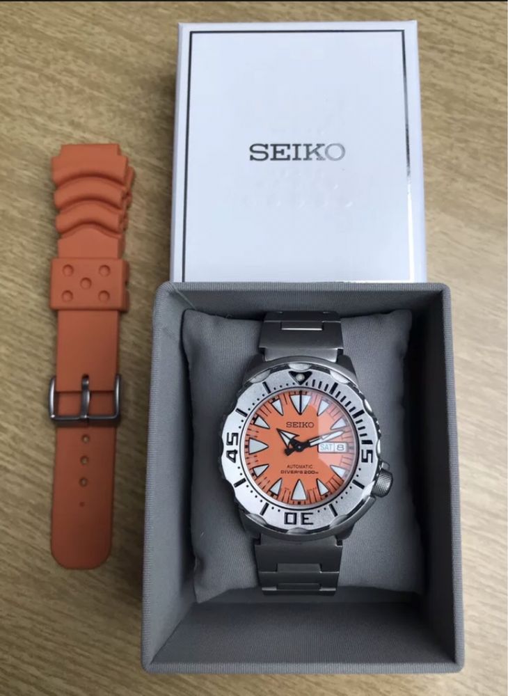 Seiko Monster Orange Srp309k1