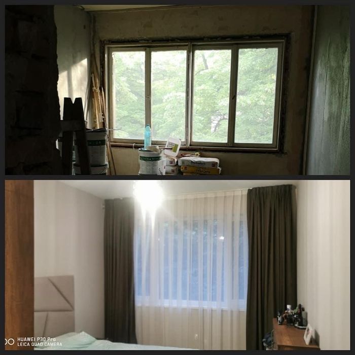 Довършителни ремонти Шпакловка Окачен таван Скрито осветление и други