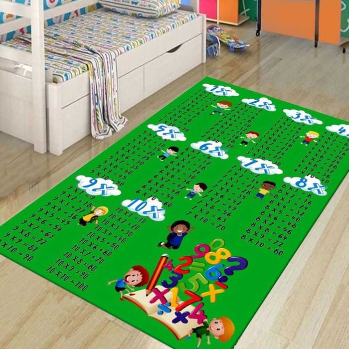 Covoare Printate Digital, Antiderapante, Interactive Pentru Copii