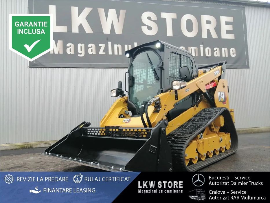 Cat 299DXE BOBCAT/MINI-INCARCATOR/MINI-FRONTLOADER, SENILE/TRACKS, AC, NOU/NEW !!!