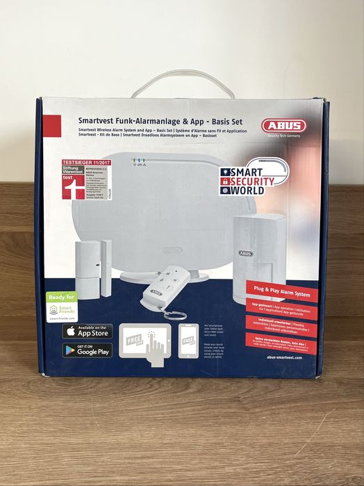Set alarma de casa Abus Smartvest Kit Basic - Nou!