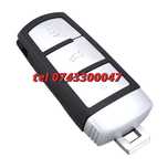 Carcasa Cheie Vw Passat B6 3c B7 Magotan Cc Keyless