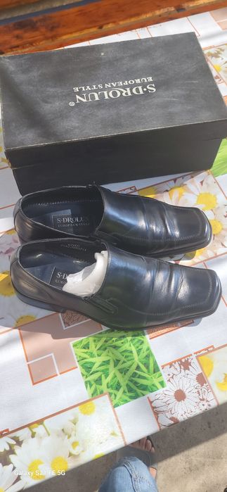 Туфли кожанные,черные