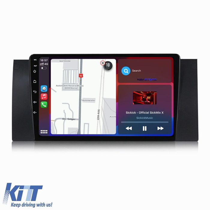 Navigatie Dedicata BMW Seria5 E39 X5 E53 (1995-2003), 9Inch, 2Gb Ram,