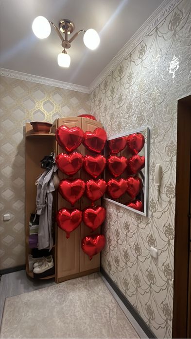 шарики-сердечки 10 штук