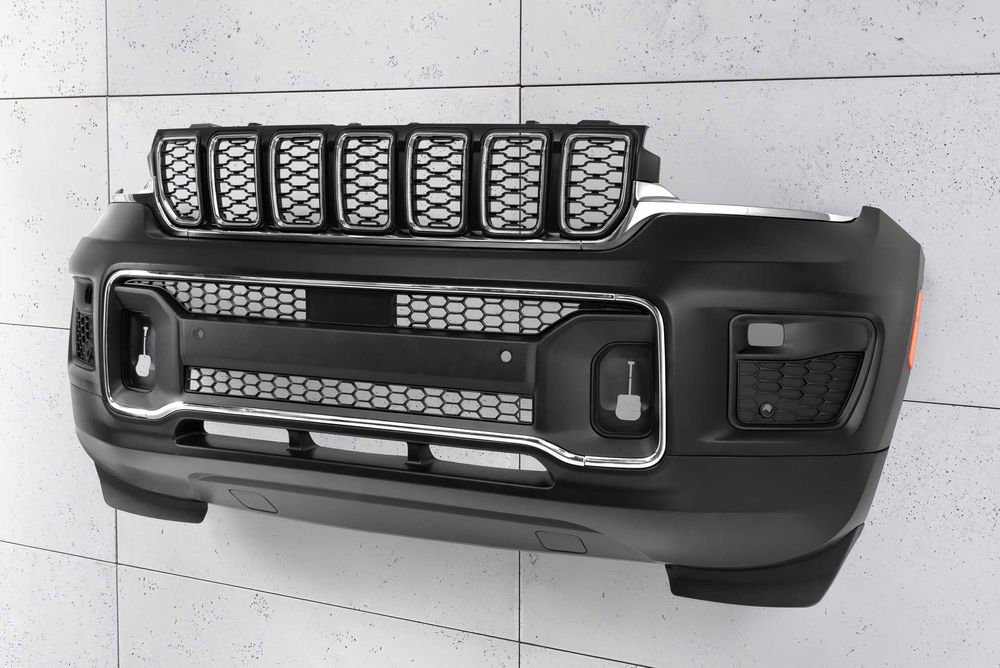 Комплект предна броня JEEP GRAND CHEROKEE V WL 2021+ OVERLAND