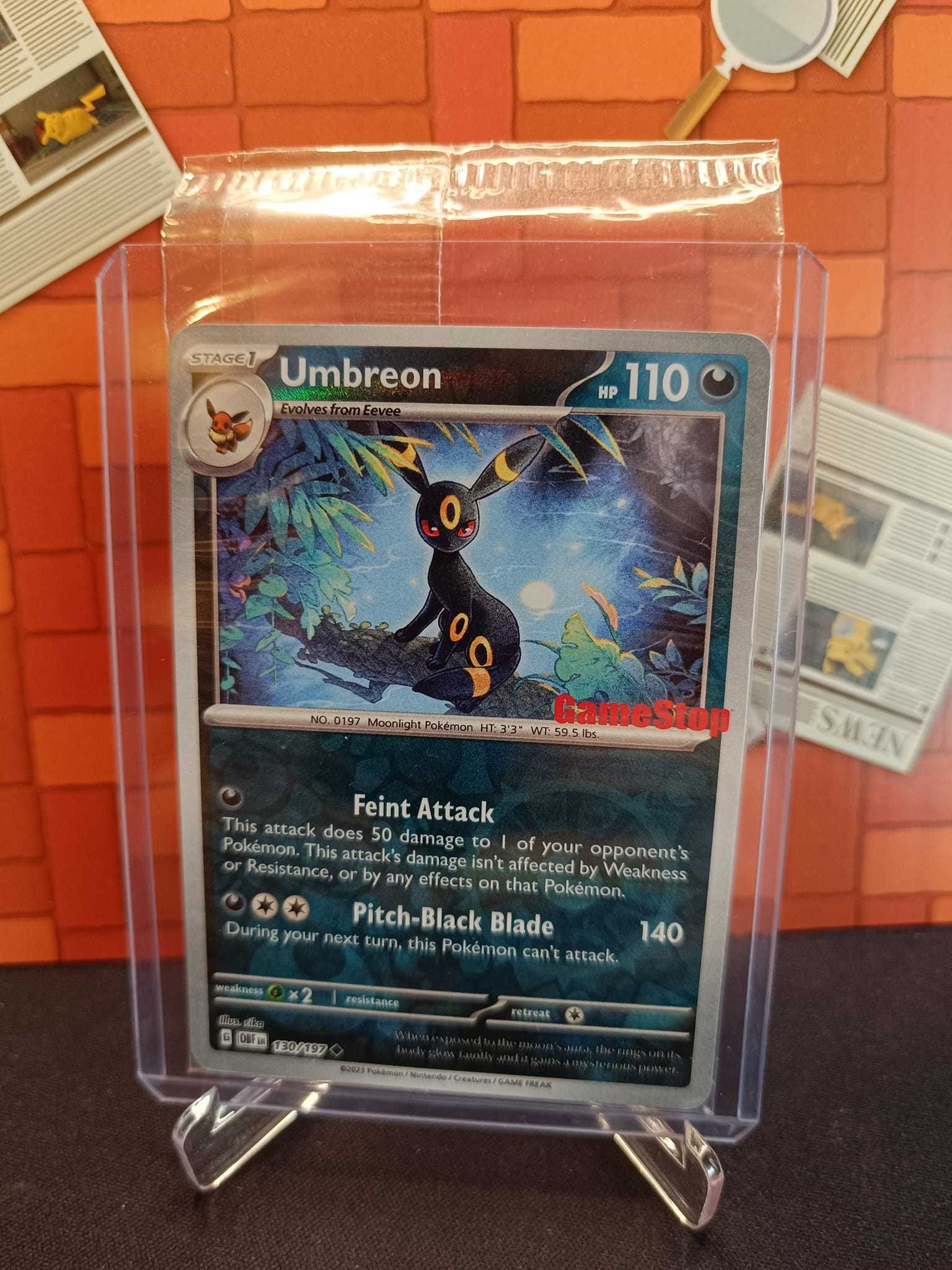 Pokemon Umbreon Stamp