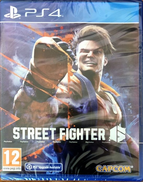 Фабрично запечатана Street Fighter 6 (PS4) с ъпдейт за (PS5)