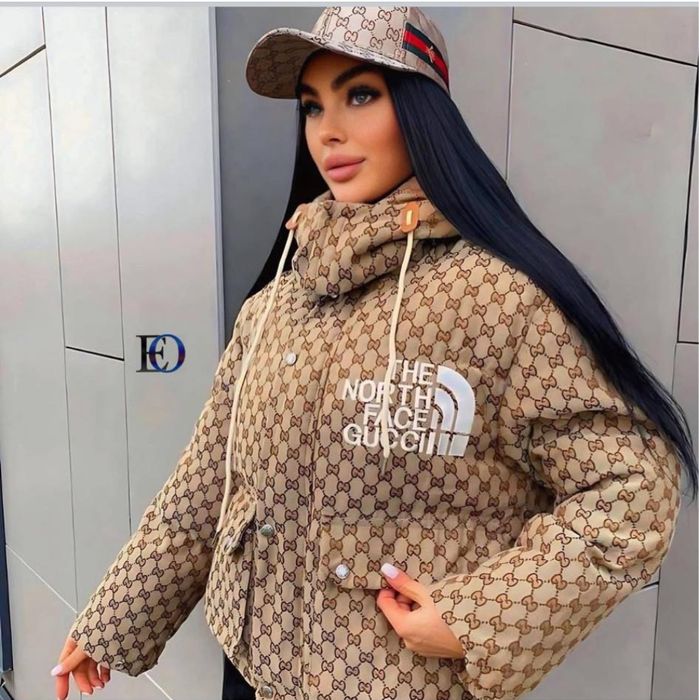 Geaca gucci the north face
