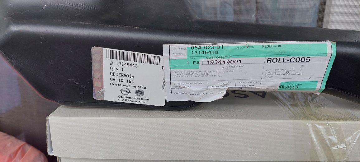 Rezervor lichid parbriz Opel Zafira B 2005-2011