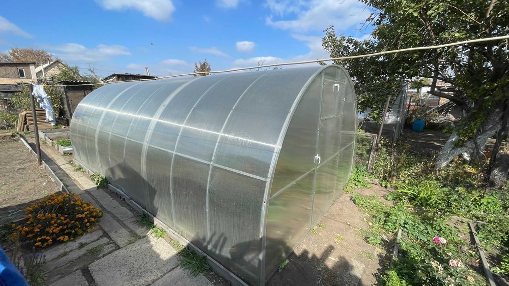 Теплицы от 123 825 тенге. Рассрочка, монтаж, доставка. Комплектующие.