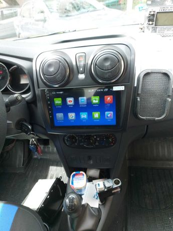 Navigatie Android 4GB Dacia Logan WiFi internet Waze YouTube casetofon