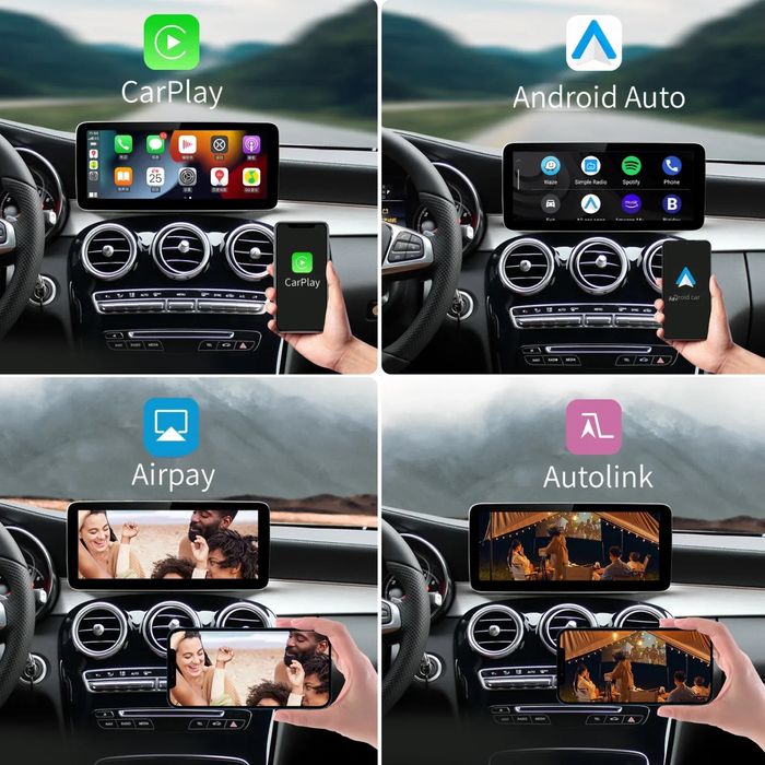 Apple CarPlay/AndroidAuto за Mercedes-Benz NTG 5.0 W205 X253 W222