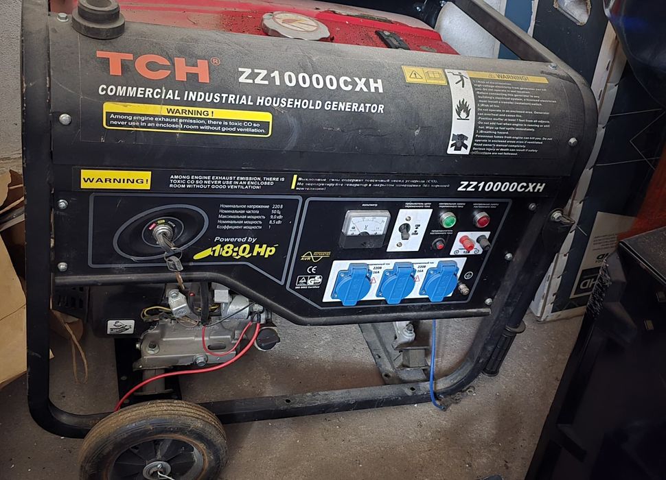 Бензиновый генератор 10 кВт