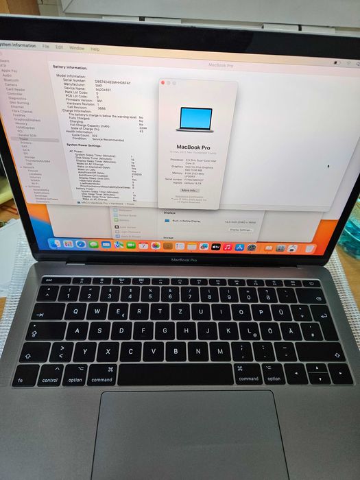 Macbook pro 2018 i5 impecabil Garantie.