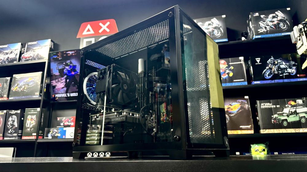 Компьютер+монитор i3 14100 F RTX 3050 6 gb