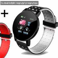 Set Smartwatch+2 brățări. Zeci de funcții. Apel/Mesaje/Sport/Sănătate.