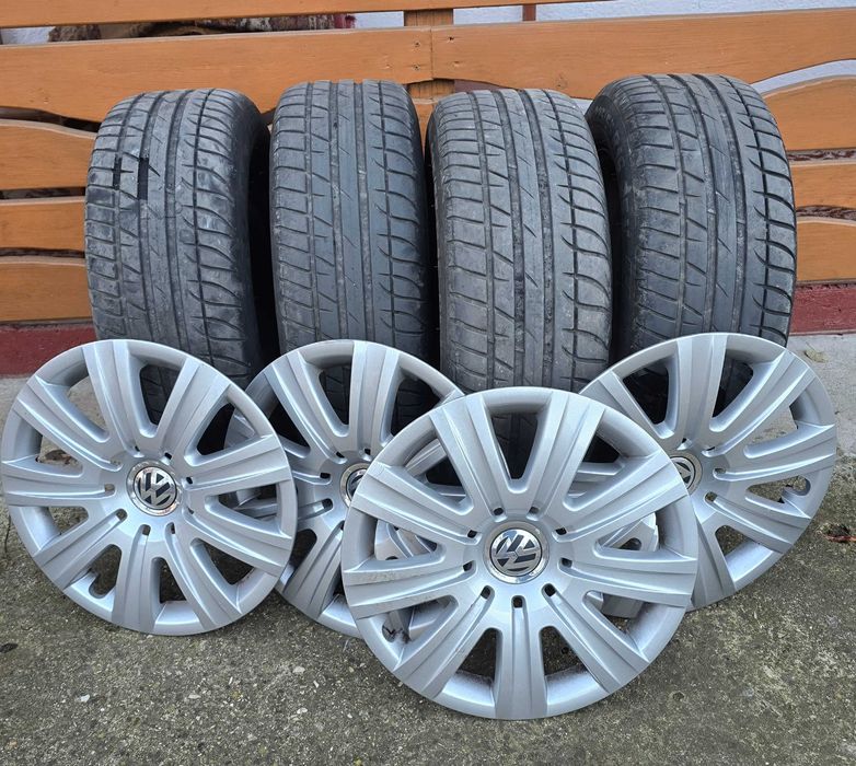 Vând cauciucuri vară+jante R16!