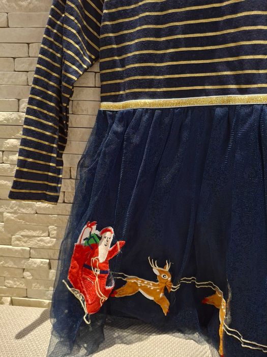 Коледна рокля за момиче 5-6 г