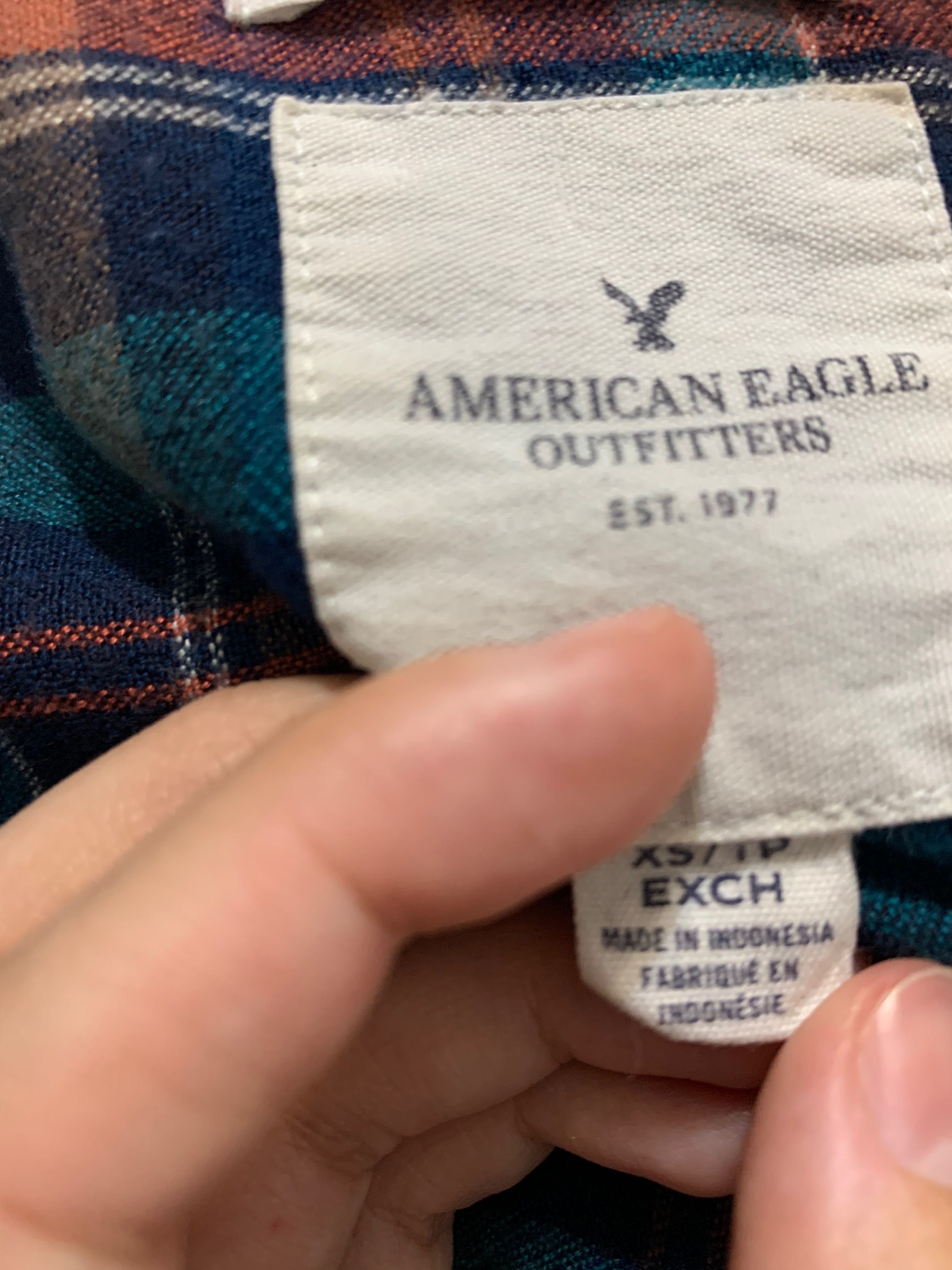 Boyfriend shirt - camasa XS/S - maneca lunga  dama American Eagle