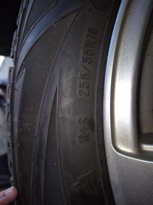 4бр гуми с джанти за Mercedes W166 18 цола