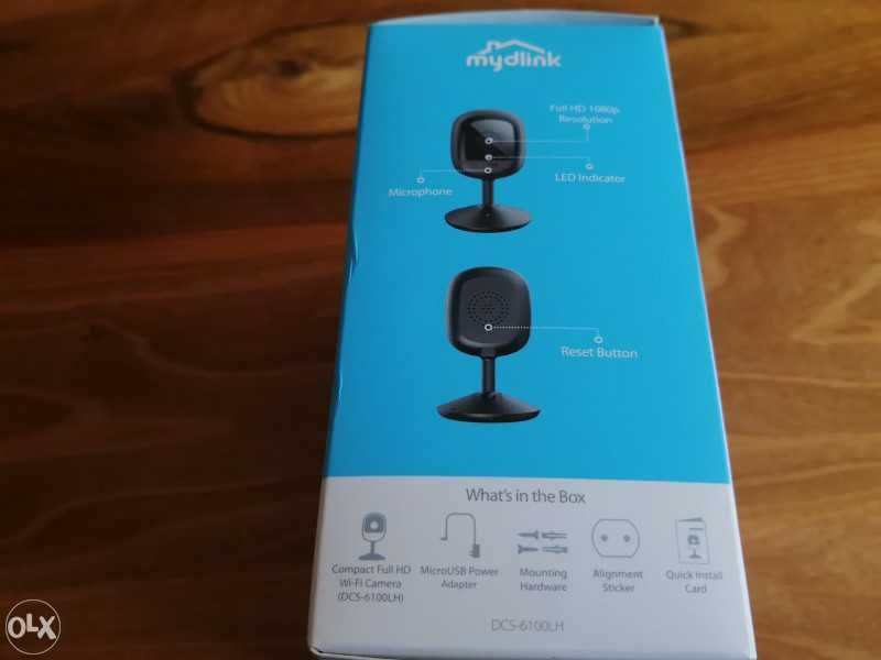 Camera IP Wireless D-LINK DCS-6100LH senzor miscare alarma Android Nou