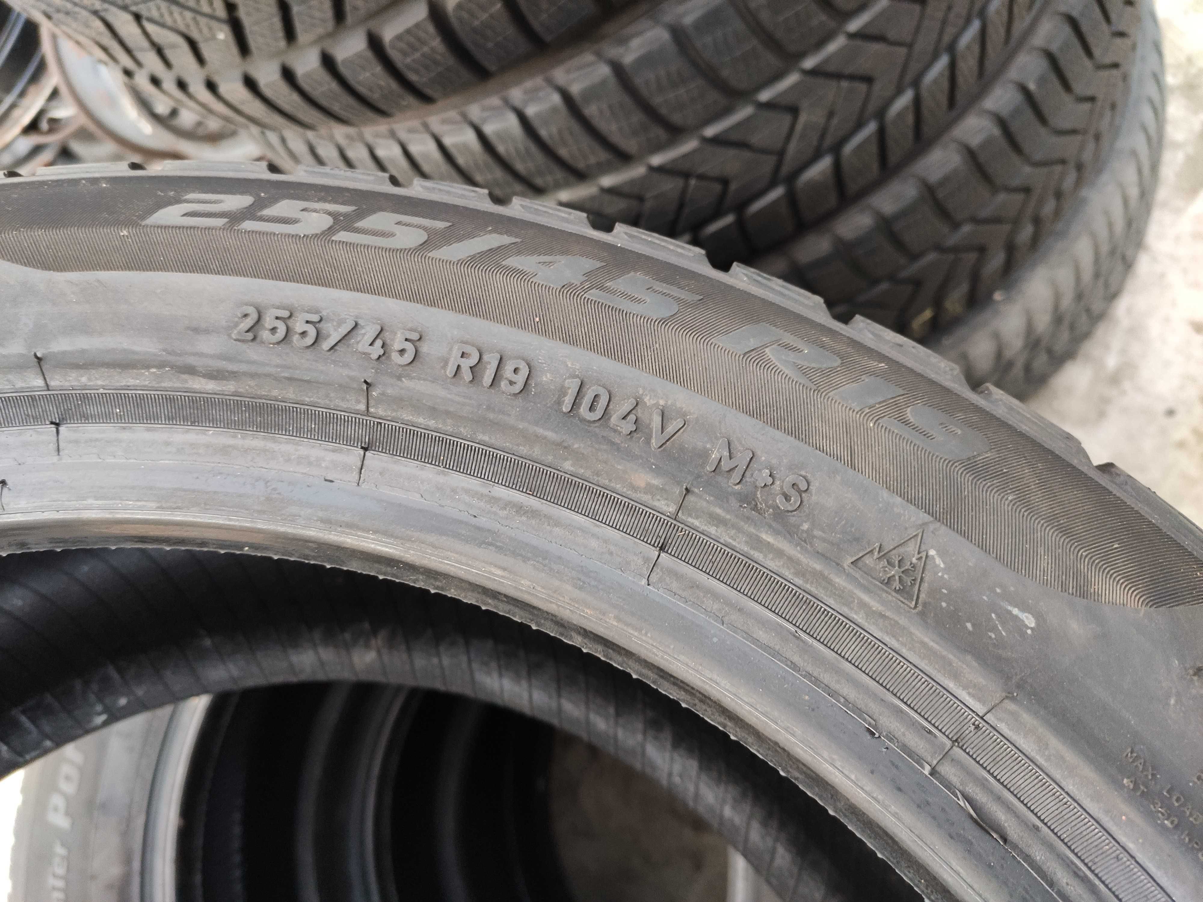 4бр Зимни гуми 255 45 19 - Pirelli - DOT 2022, 2023