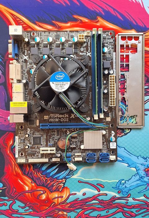 KIT light gaming H61m I5 3570k 8gb ddr3 1600mhz