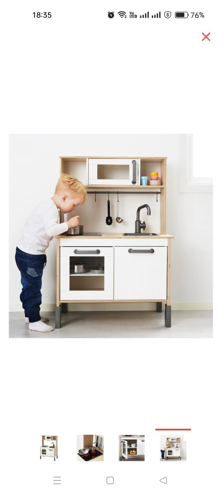 Детская кухня Дуктиг IKEA (икеа)
