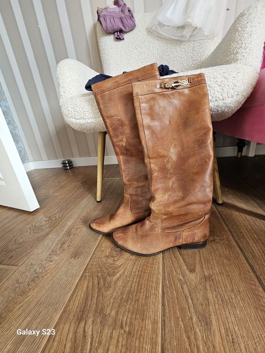 Ботуши естествена кожа