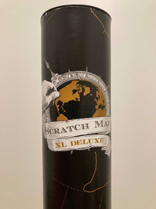 Harta lumii razuibila XL Deluxe Edition