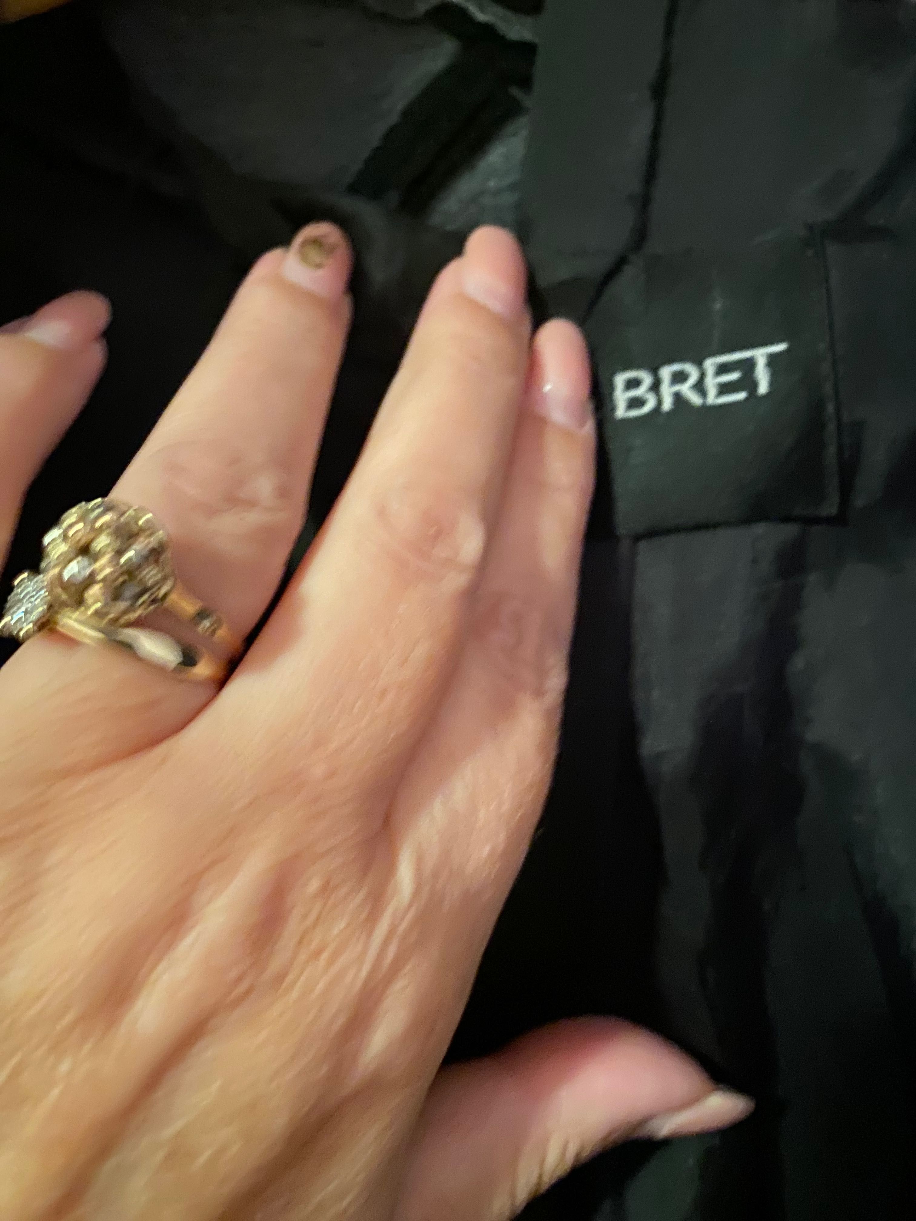 Palton elegant negru, Gil Bret