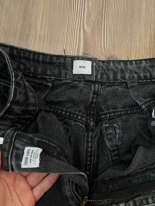 Дамски дънки Berhska, черен и сив цвят