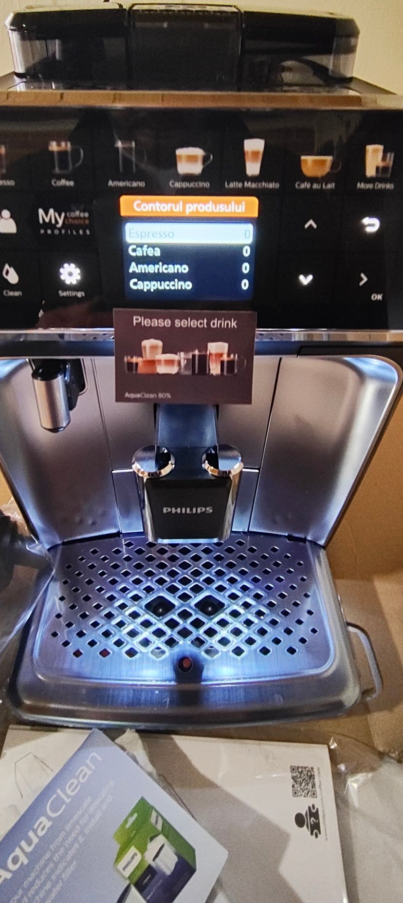 Expresor Philips 5400 series Latte Go