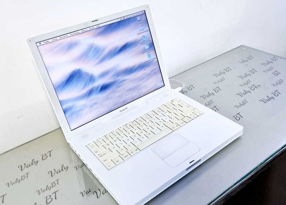 Laptop de colectie - Apple A1055 - 2003 - functional-instalat