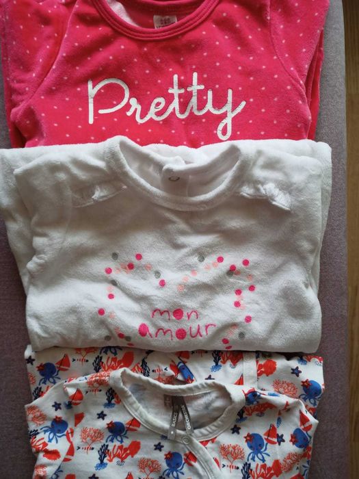 Ромпъри/пижами/гащеризони Orchestra, Gemo, Lupilu, LC Waikiki до 74см