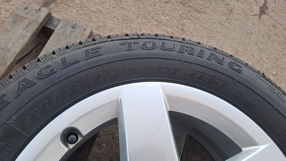 1бр. РЕЗЕРВНА 15" 5Х100мм Ауди, 5X100 Audi A3 - 195/65/15