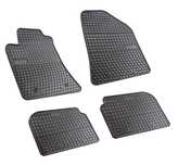 Set covorase auto din cauciuc Toyota Avensis 2 2003-2009, presuri BestAutoVest, negre, 4 buc.