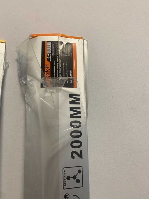 Мастар алуминиев 2000 мм/Шлайф лентов /Многофункц./Разпъвачка