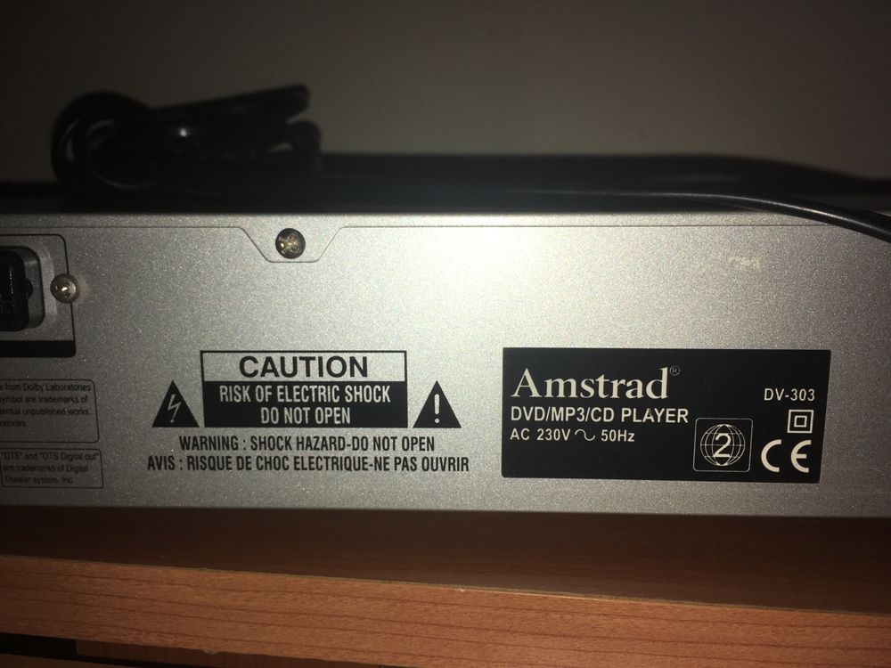 DVD player Amstrad