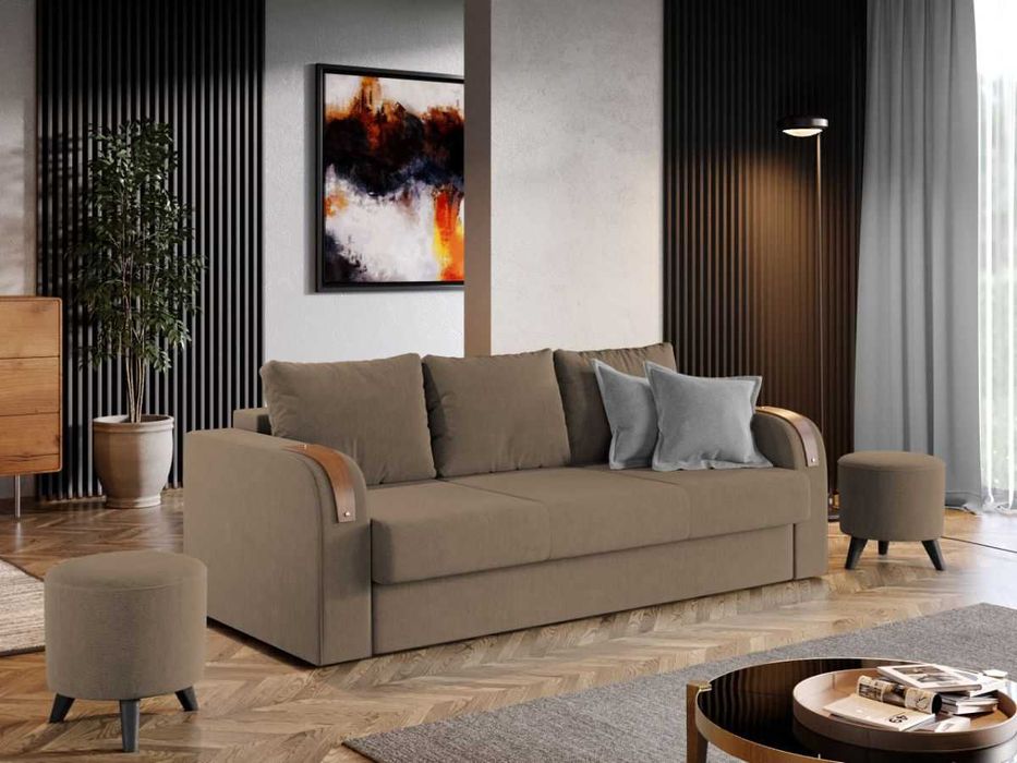 Canapea Morelia Cappuccino - Transport Gratuit in 4-10 zile