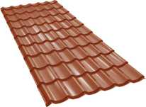 Bilka Classic tigla metalica lucios 0.5 mm