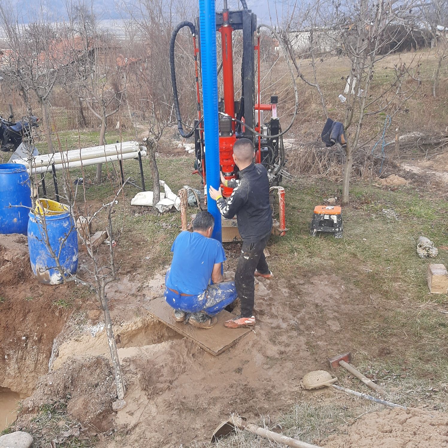 Сондажи за вода  област Стара Загора,  Пловдив,Сливен и др.от 90лв.