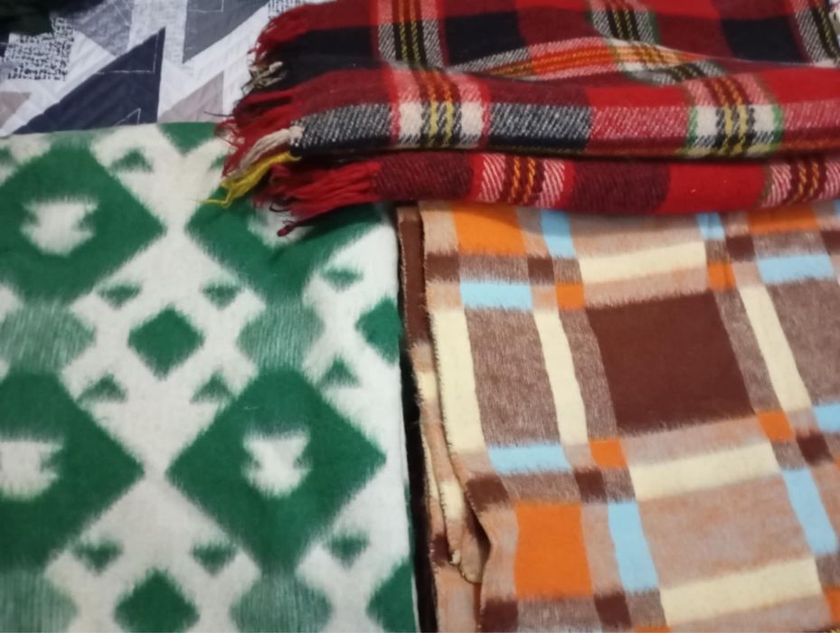 Вълнени одеала/Чисто нови/140/190 см