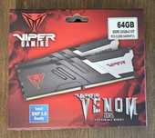 RAM DDR5-6400 CL32 64GB (2x32 GB) on-die ECC