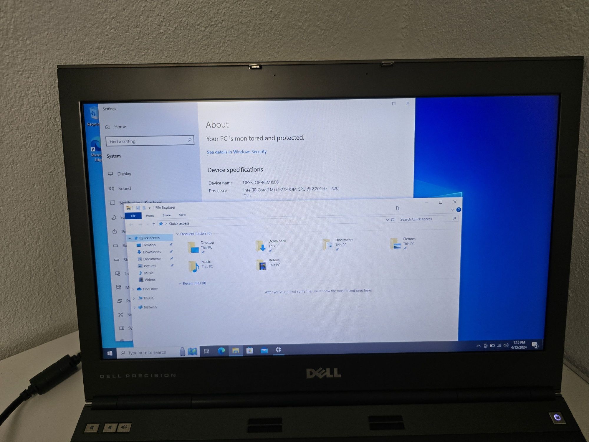 Dell Precision M4600