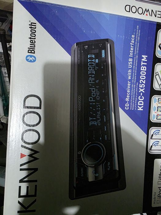 Продам магнитолу Kenwood KDC-X5200BT