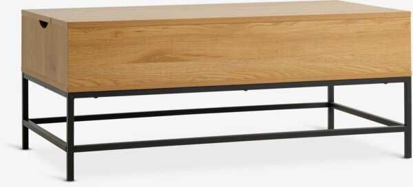 Маса за кафе AABENRAA Д110 повдигащ се плот цвят топъл дъб