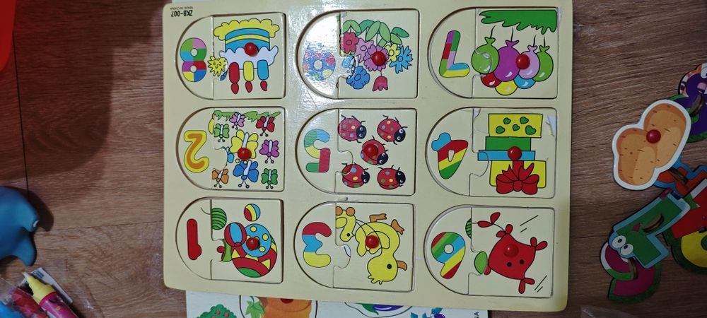 Продается деревянные пазлы